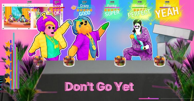 Don't Go Yet, Just Dance Wiki