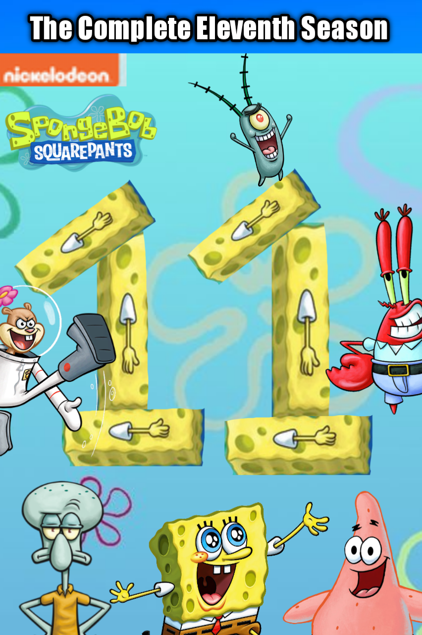 Fanmade Spongebob Season 11 DVD Cover | Fandom