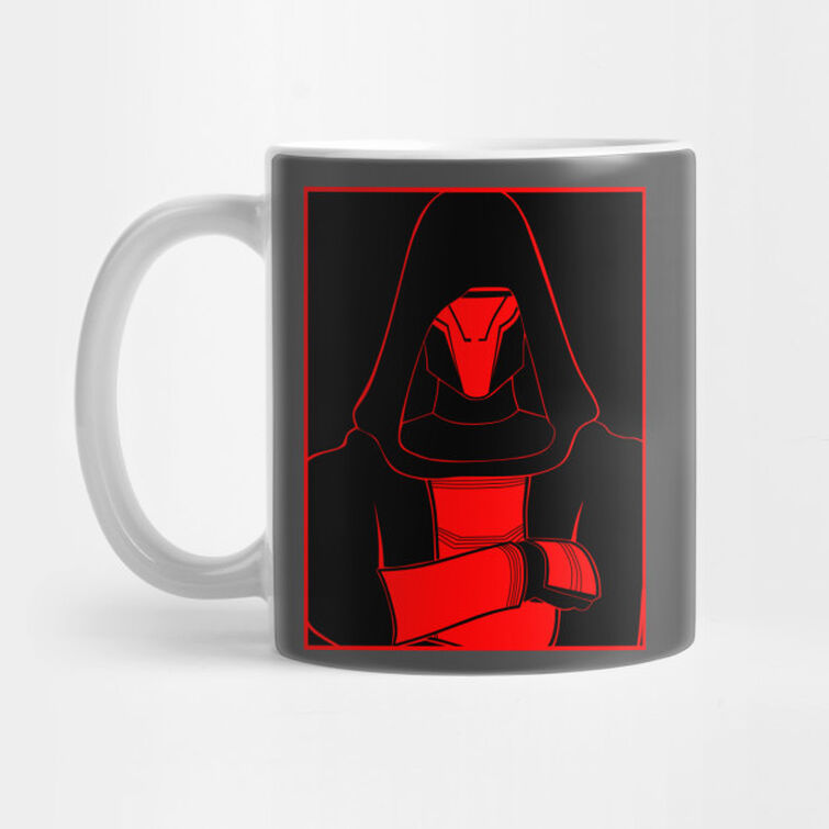 Admiral Thrawn Head Shot Graphic Ceramic Mugs