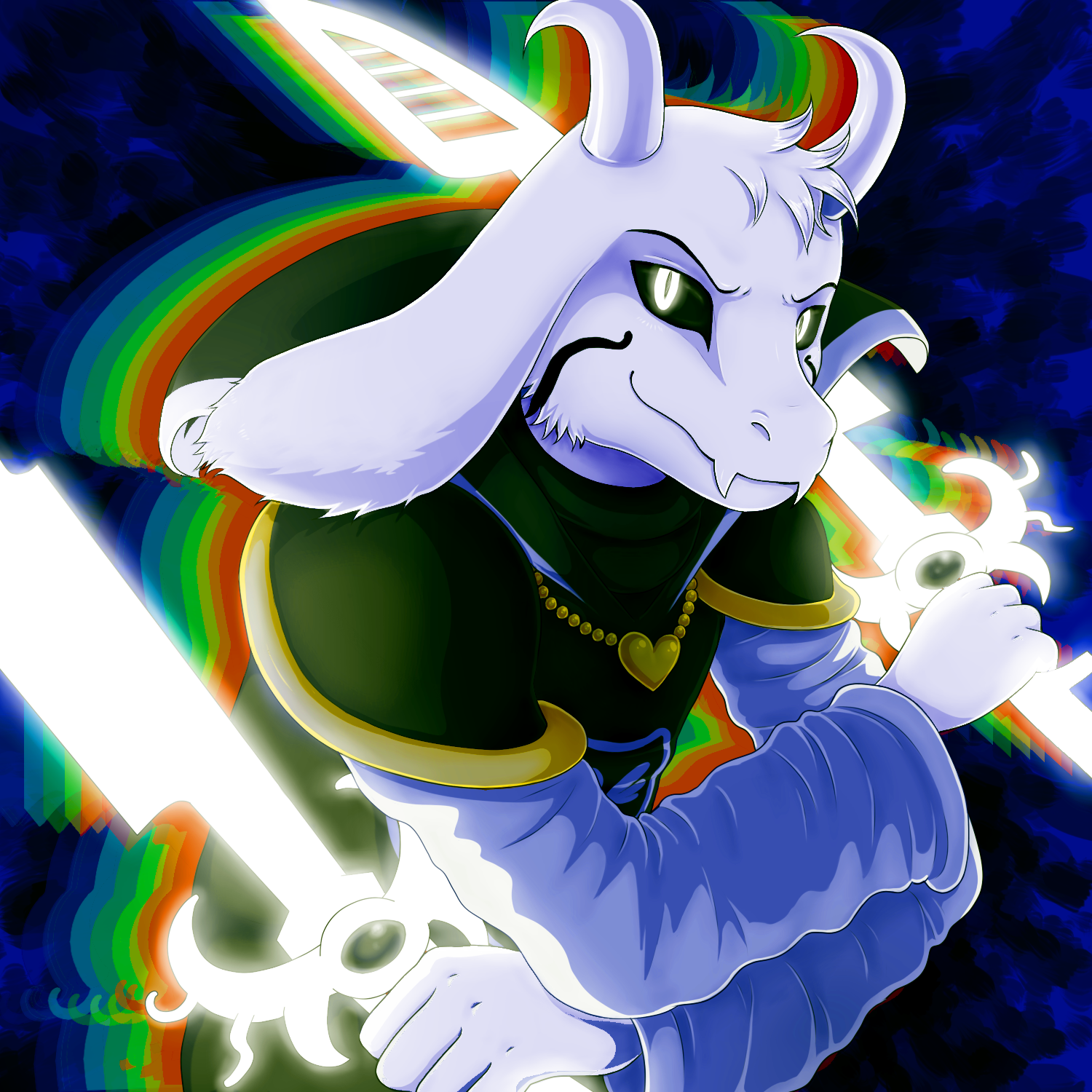 Who is the Best match for Asriel Dreemurr the God of Hyper Death from