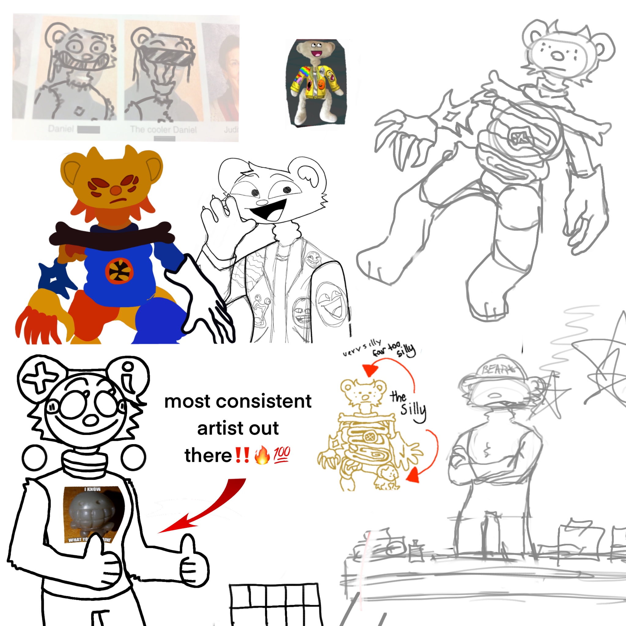 Uh- hello! Idk if this community is about only making bear skins and such  but heres some bear fanart i made!- : r/RobloxCheedamanBear