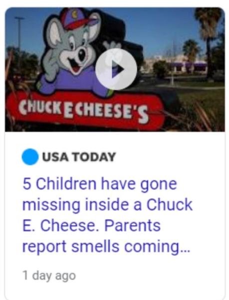 funko pop chuck e cheese