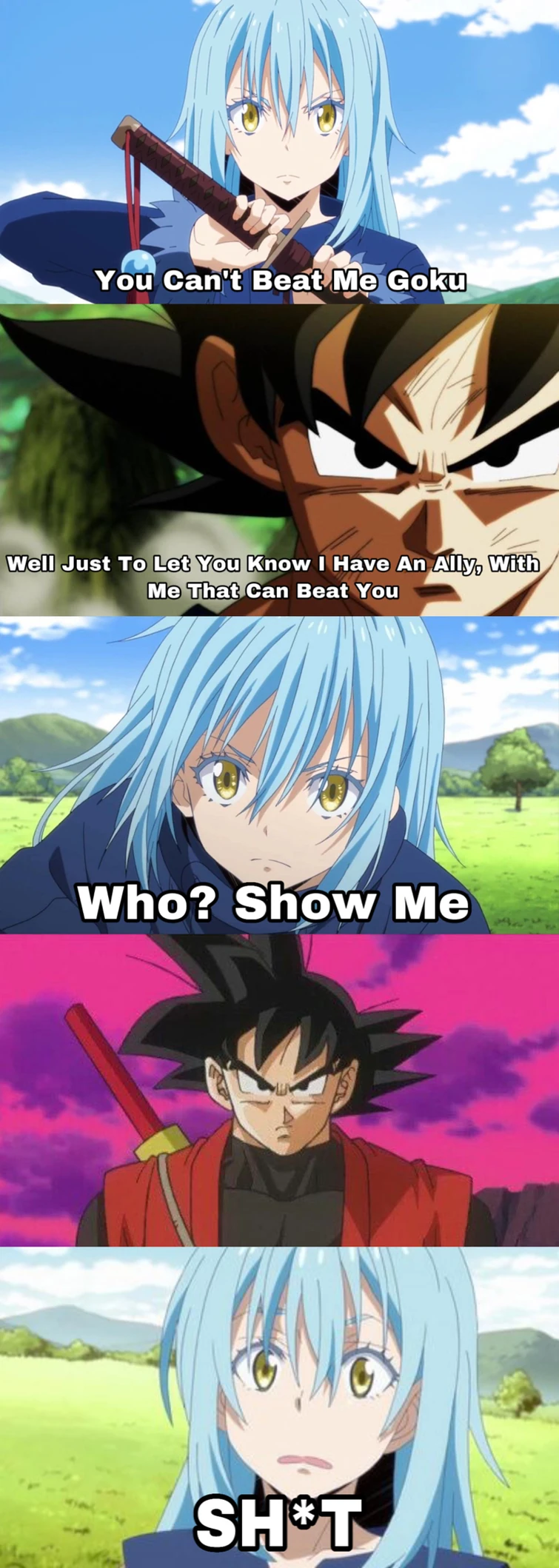 Rimuru Tempest Is Scared Of Xeno Goku Fandom