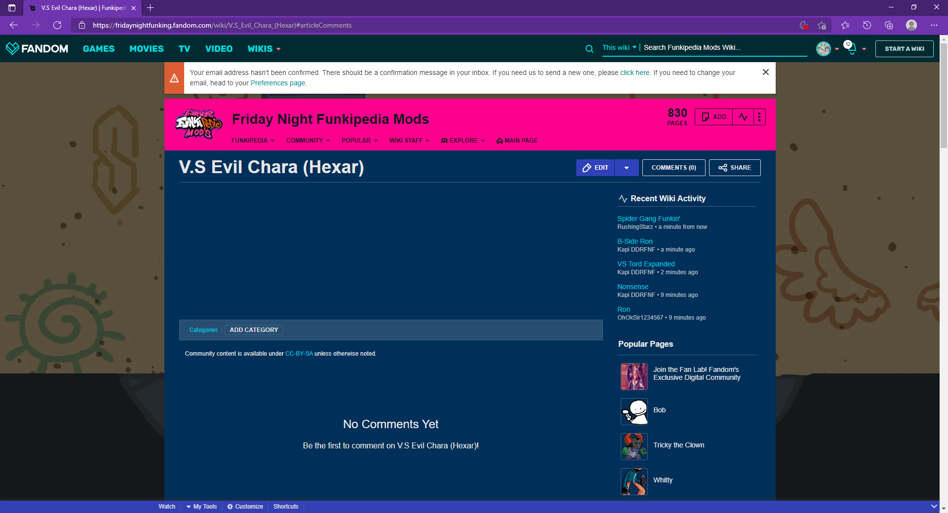 Chara? Fandom