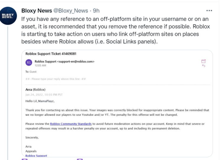 Roblox Community Standards – Roblox Support