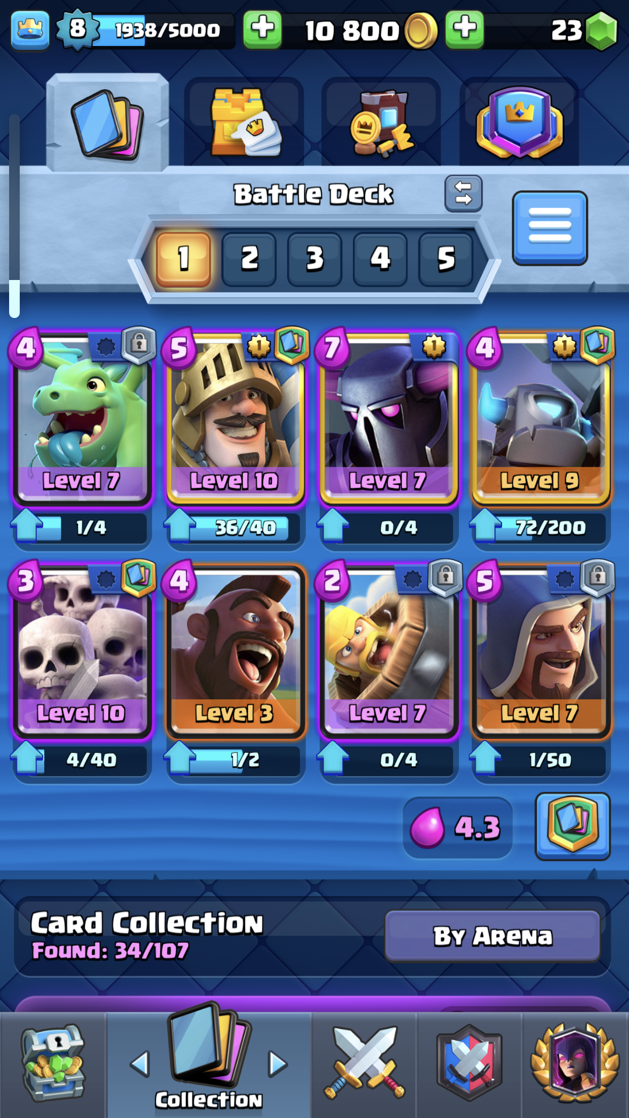 This Clash Royale Deck is the Most Effective of Arenas 4 through