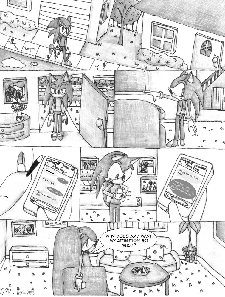 Feelings Sonamy Comic Page 3 by Deaream on DeviantArt