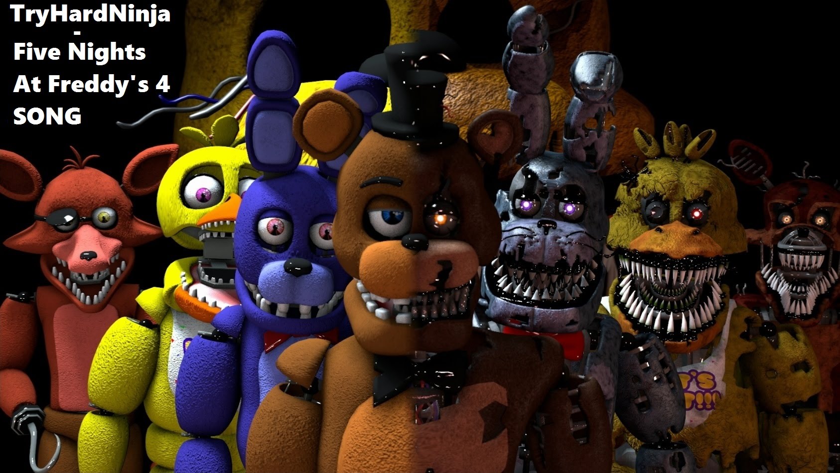 ♪ FIVE NIGHTS AT FREDDY'S 4 THE MUSICAL - Animation Song 