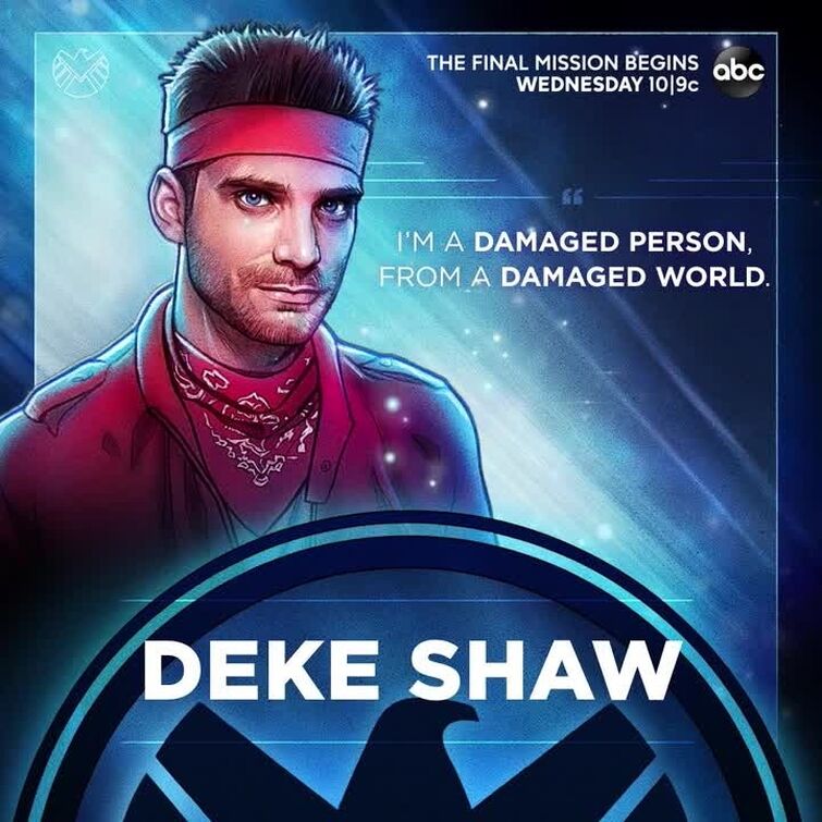 Agents of S.H.I.E.L.D. on Instagram: “"I'm a damaged person, from a damaged world." -Deke Shaw. #AgentsofSHIELD”