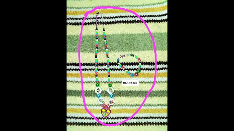 10-21-2024 - RFART419 - Finished The Powerpuff Girls Jewelry Set