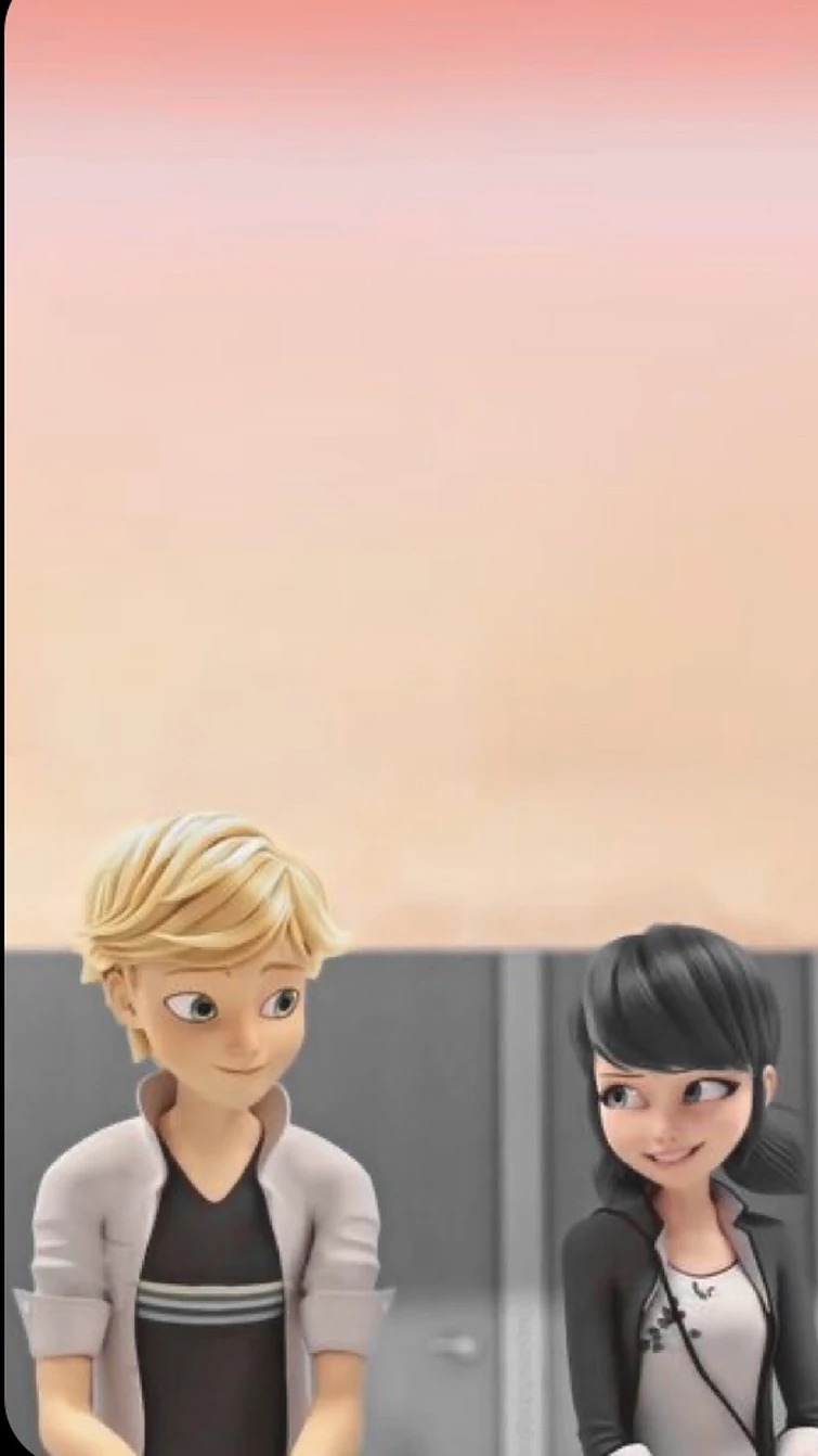 View 18 Wallpaper Miraculous Ladybug Marinette And Adrien