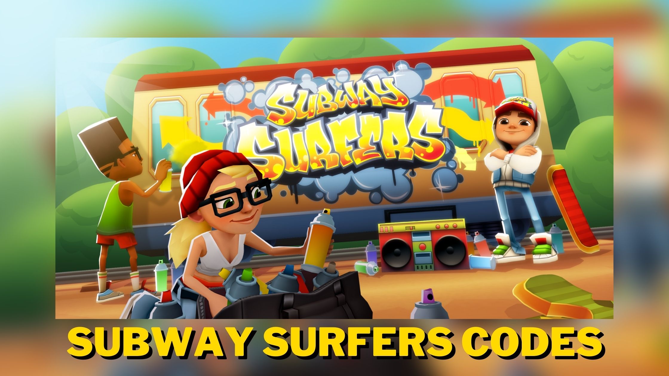 Subway Surfers codes, full list & how to redeem code in 2022