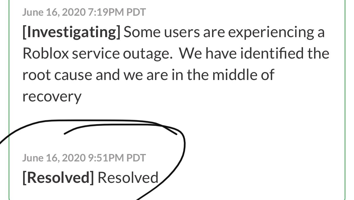Why Is Roblox Not Working June 16