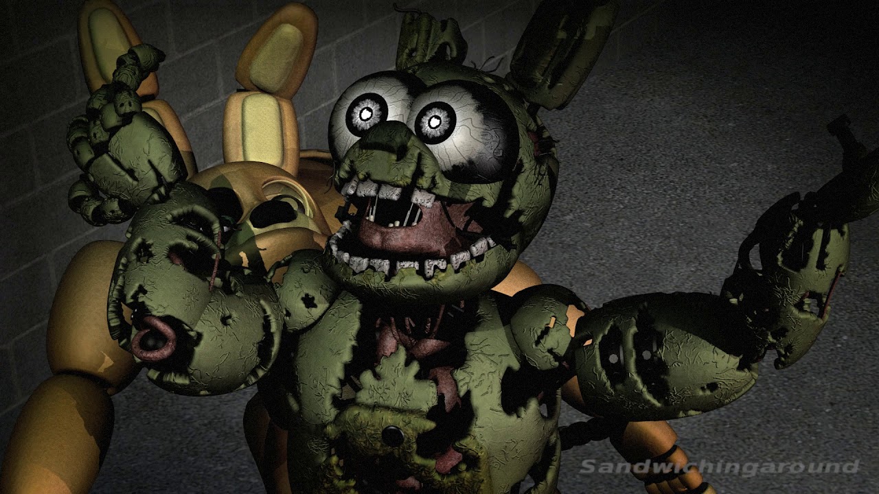Thought the FNaF:SB animatronics weren't creepy, so I whipped up