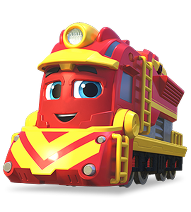 Mighty Express, Motorized Train, Freight Nate