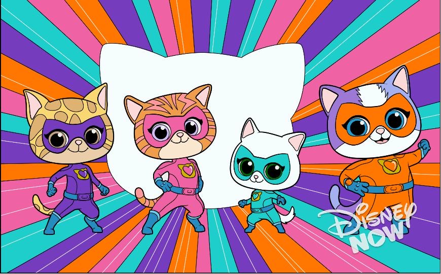 I colored SuperKitties (team) in SuperKitties from the Color Splash