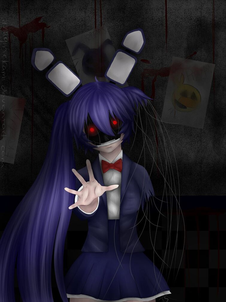 ANIME BONNIE ANIMATIONS IN FIVE NIGHTS AT FREDDY'S 