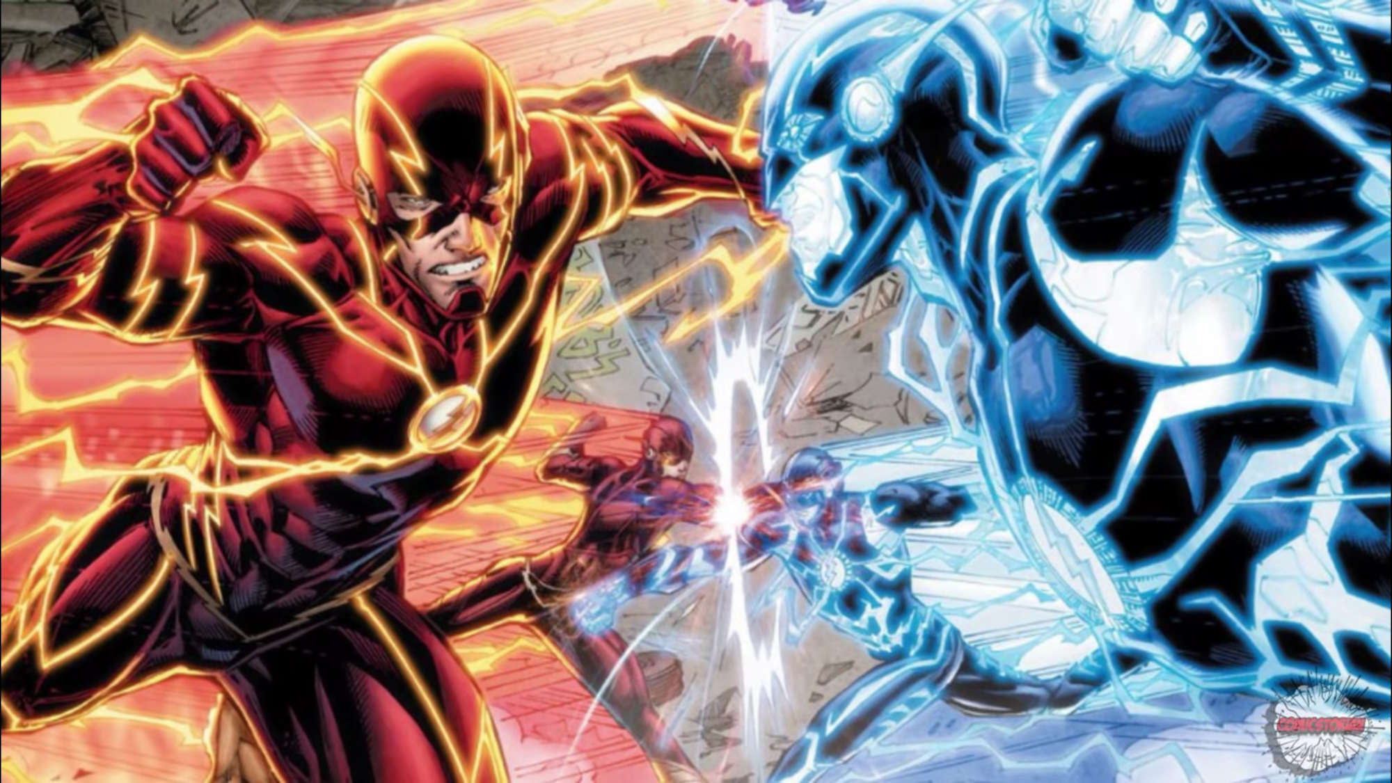 How does a speedster get the blue lightning? | Fandom