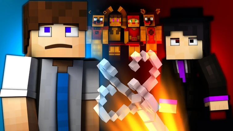 "Disconnected" | FNAF SL Minecraft Music Video (Song by TryHardNinja)