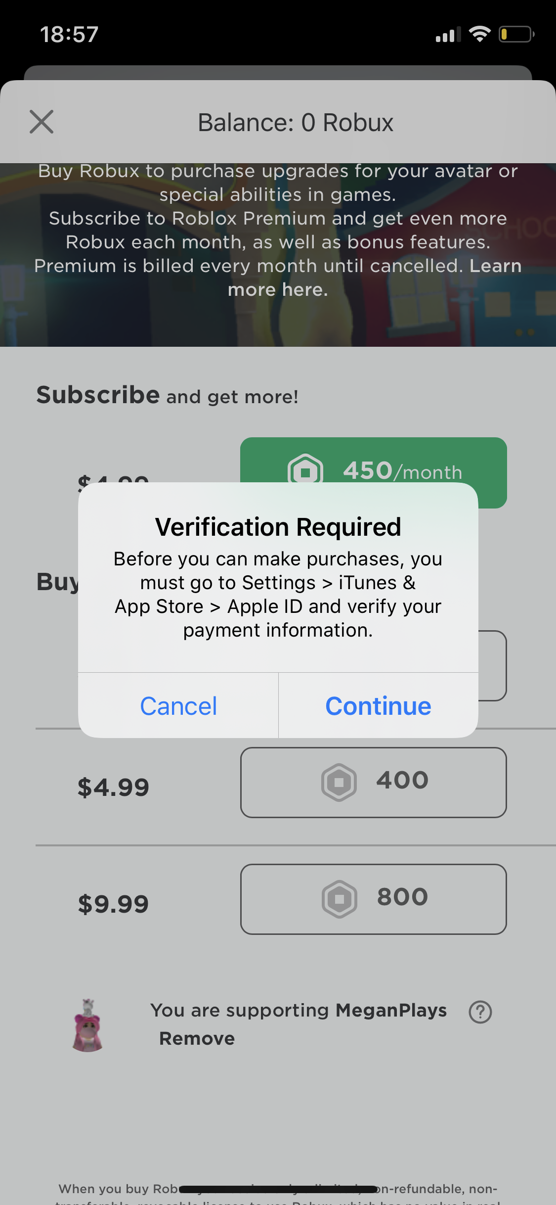 I Can T Buy Robux Help Fandom - how to get robux on an iphone
