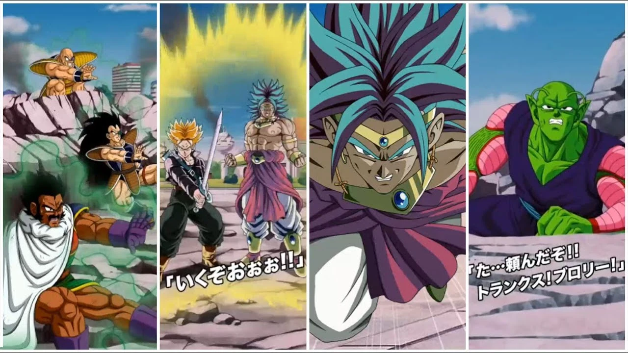 Trunks and Broly teaming up officially(kinda Fandom