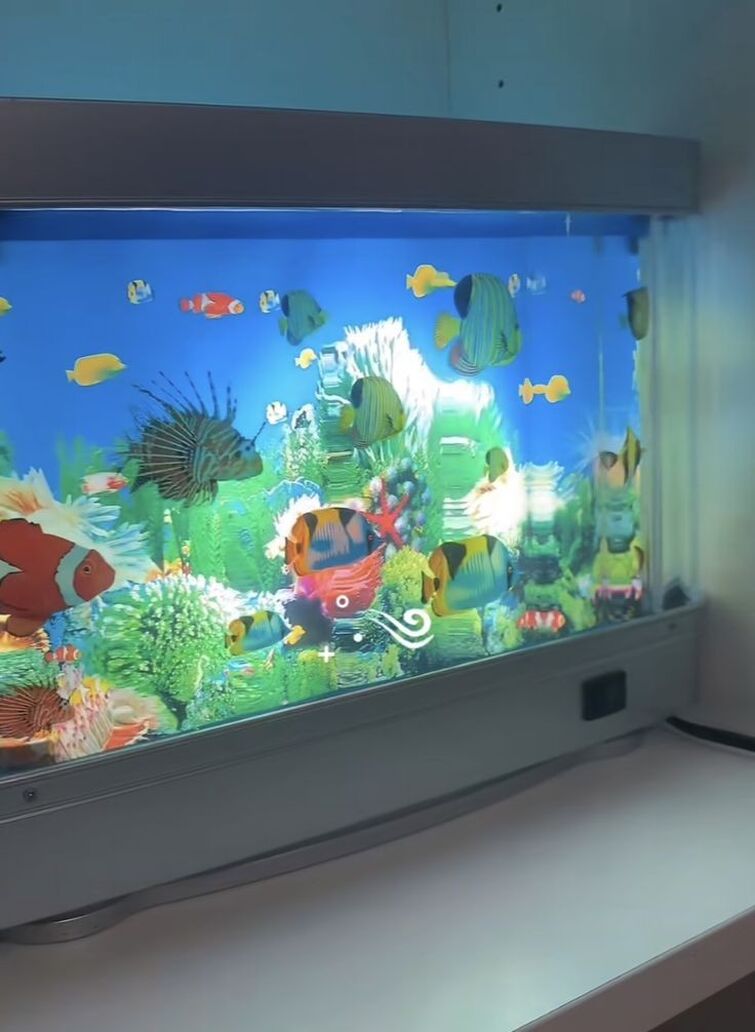 How are these called sensory aquarium fish lamps..