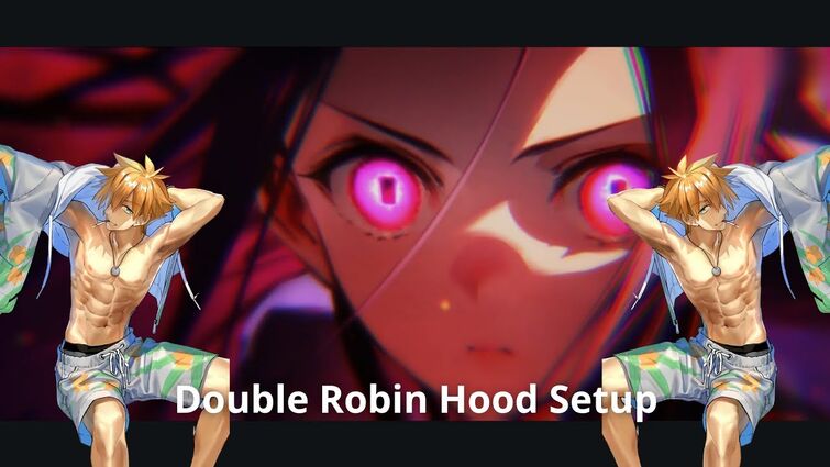 [FGO NA] OC1 Paper Moon Medusa (Saber) Fight — Double Robin Hood Setup