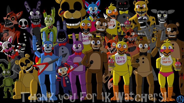 Ask FNAF Cast