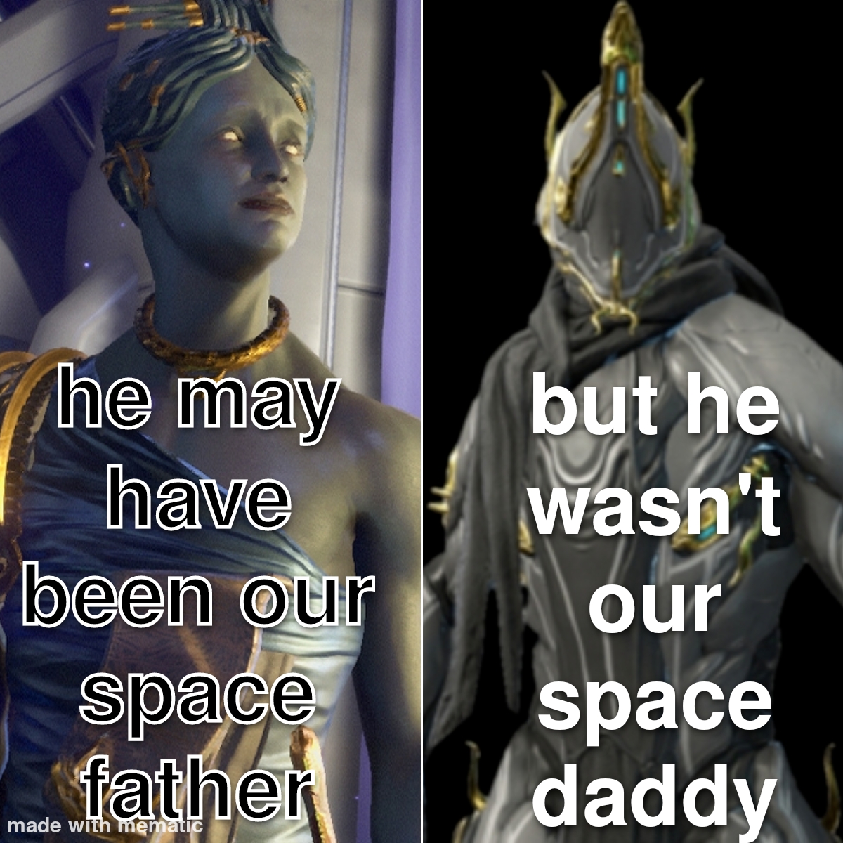 Warframe is excalibur deals umbra space dad