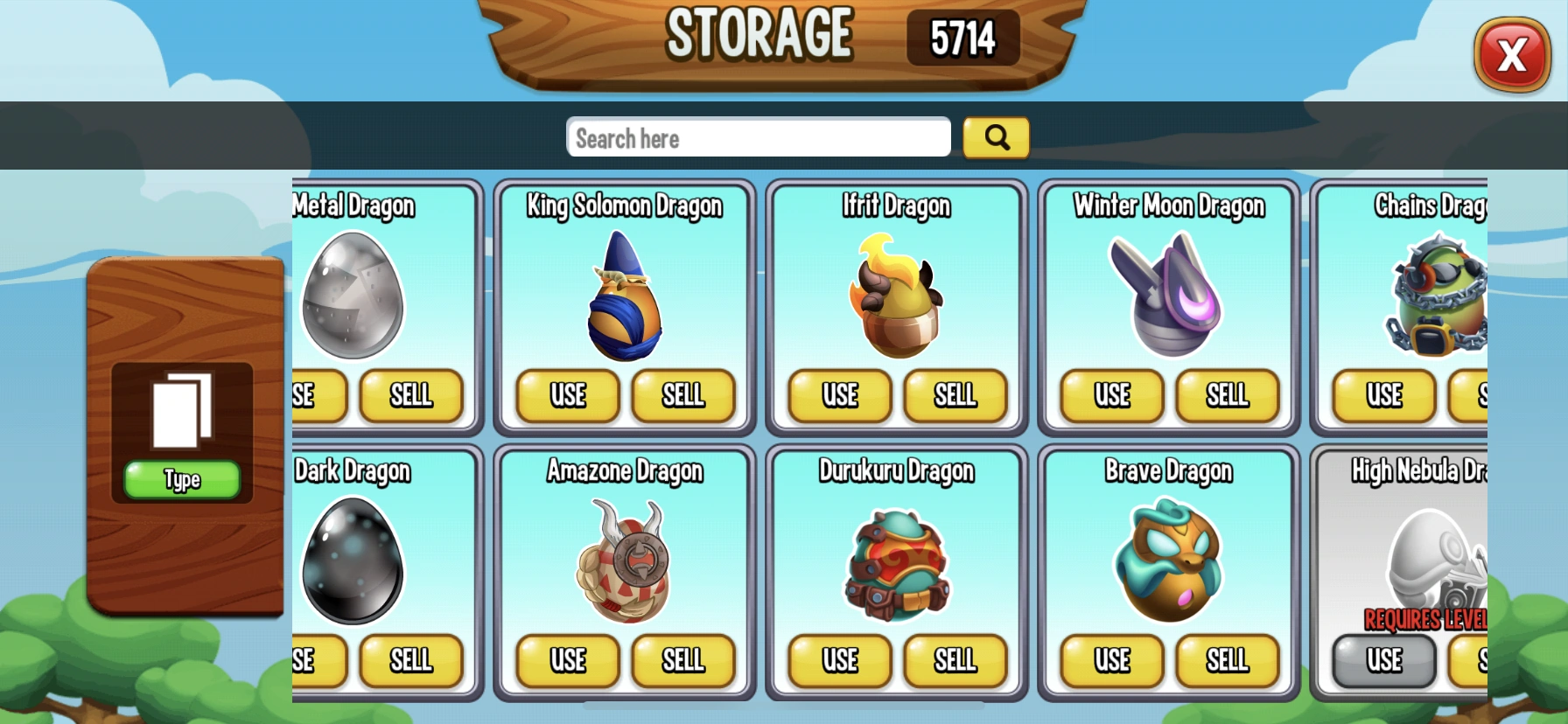 How many dragons egg you guys have is storage Fandom