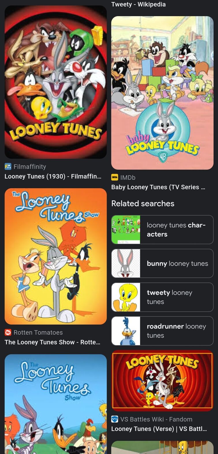 Looney Tunes (1930) - Filmaffinity
