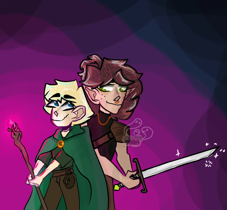 Here, have a gay Wizard and his Knight/Bodyguard Fandom