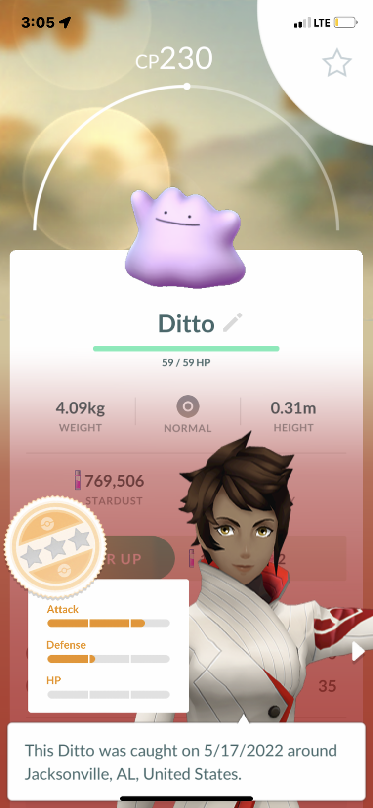 100iv Ditto : r/PoGoAndroidSpoofing