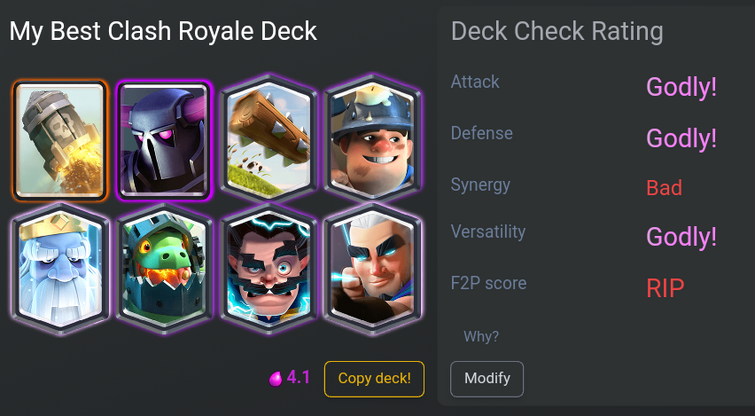 Improve my deck