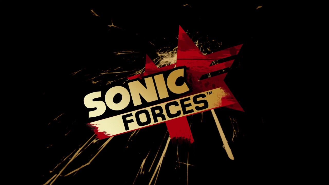 Sonic forces ost. Логотип песни fast Bump Sonic Forces на чёрном фоне.