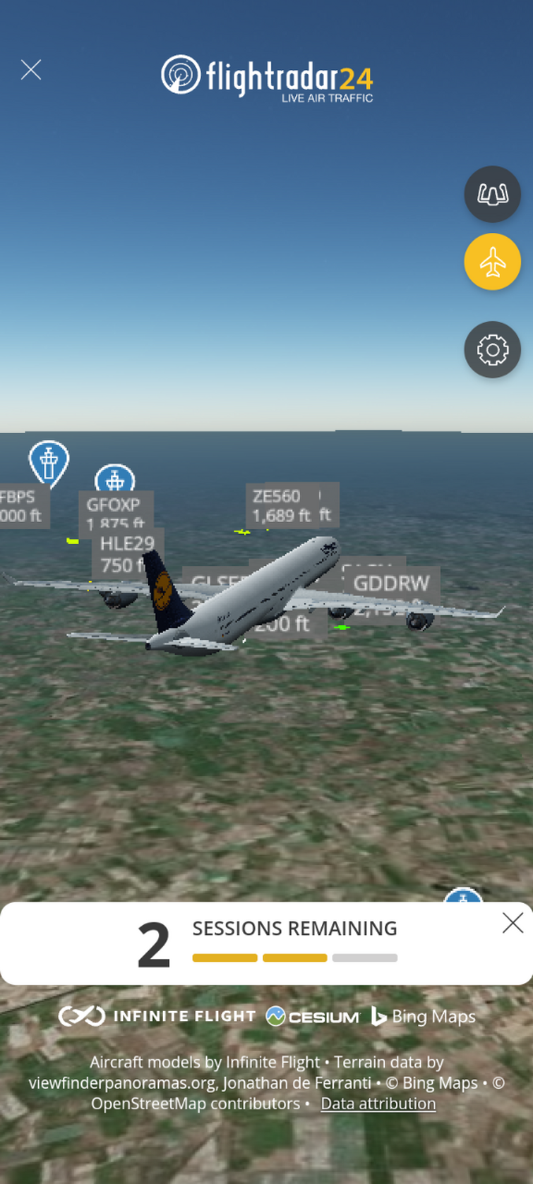 An a340 just passed my holiday house fandom