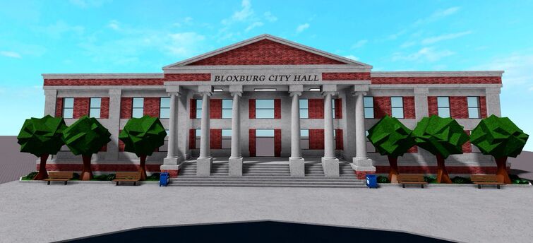 Bloxburg City Hall, Welcome to Bloxburg Wiki