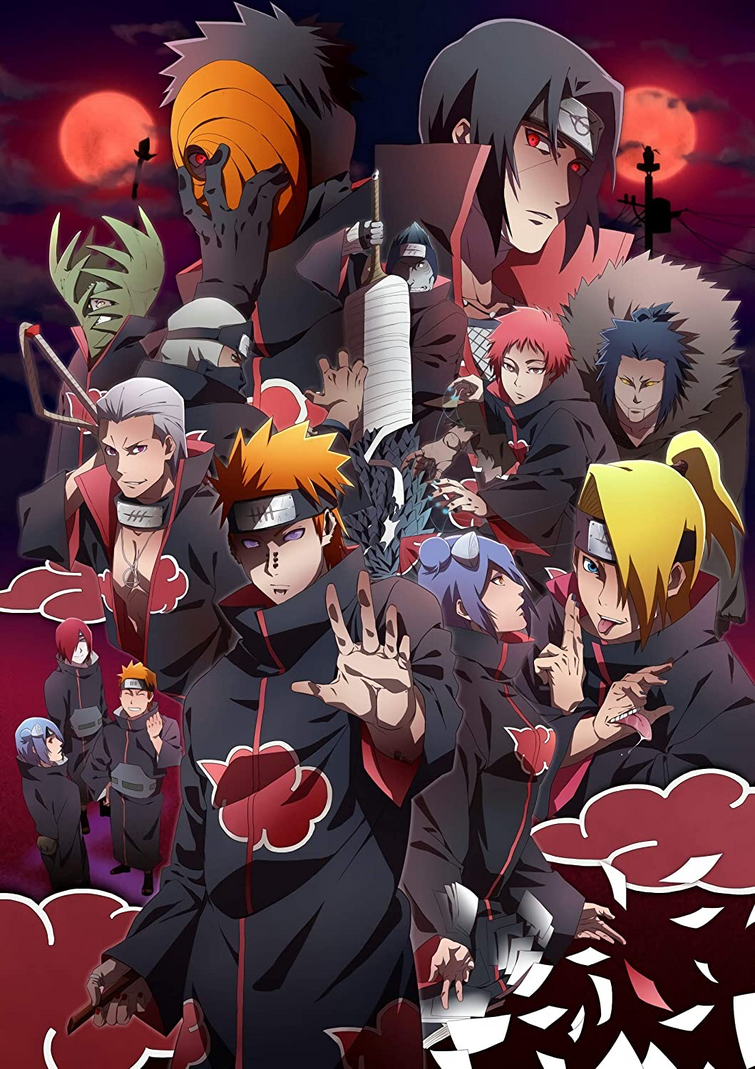 Naruto: Ranking de todos os membros da Akatsuki