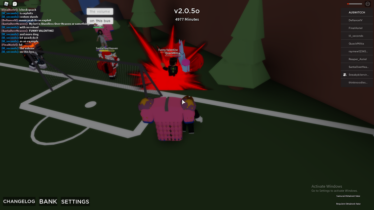 New Custom Stand Spec Exploit Going Around Fandom - roblox a bizarre day custom stand