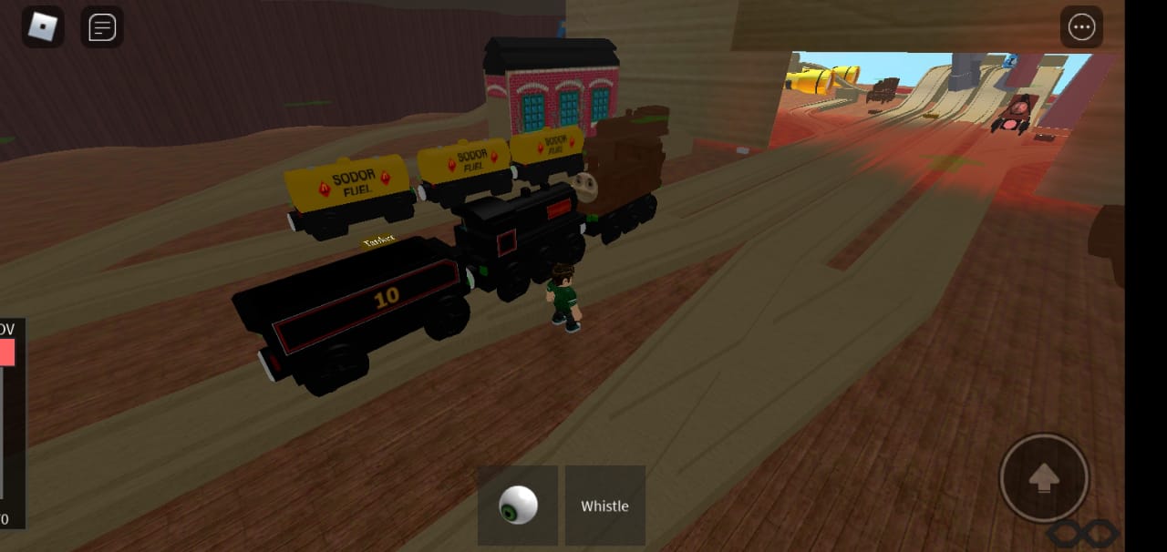 Guess The Story Recreated On The Picture From Wooden Railway Room On Roblox It S Easy Fandom - thomas wooden railway roblox