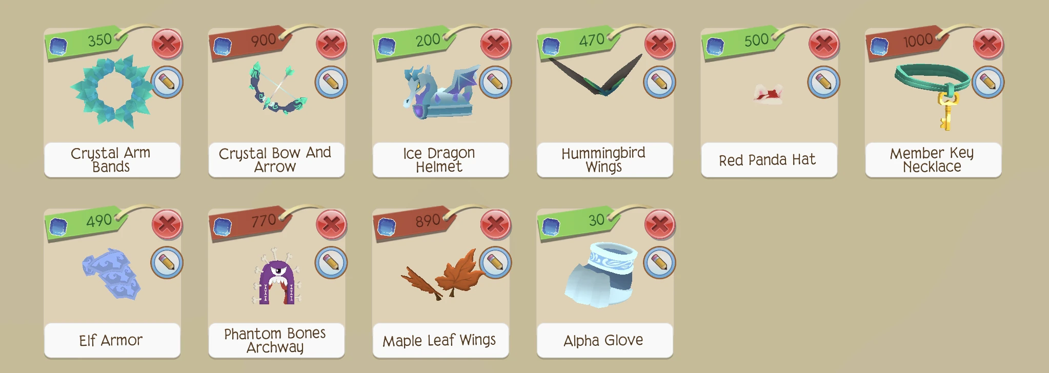 Cross trading ajpw items ajc items Fandom