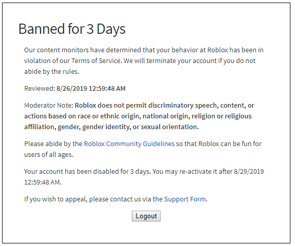 I Got Banned Fandom - how to get your roblox account back when its banned