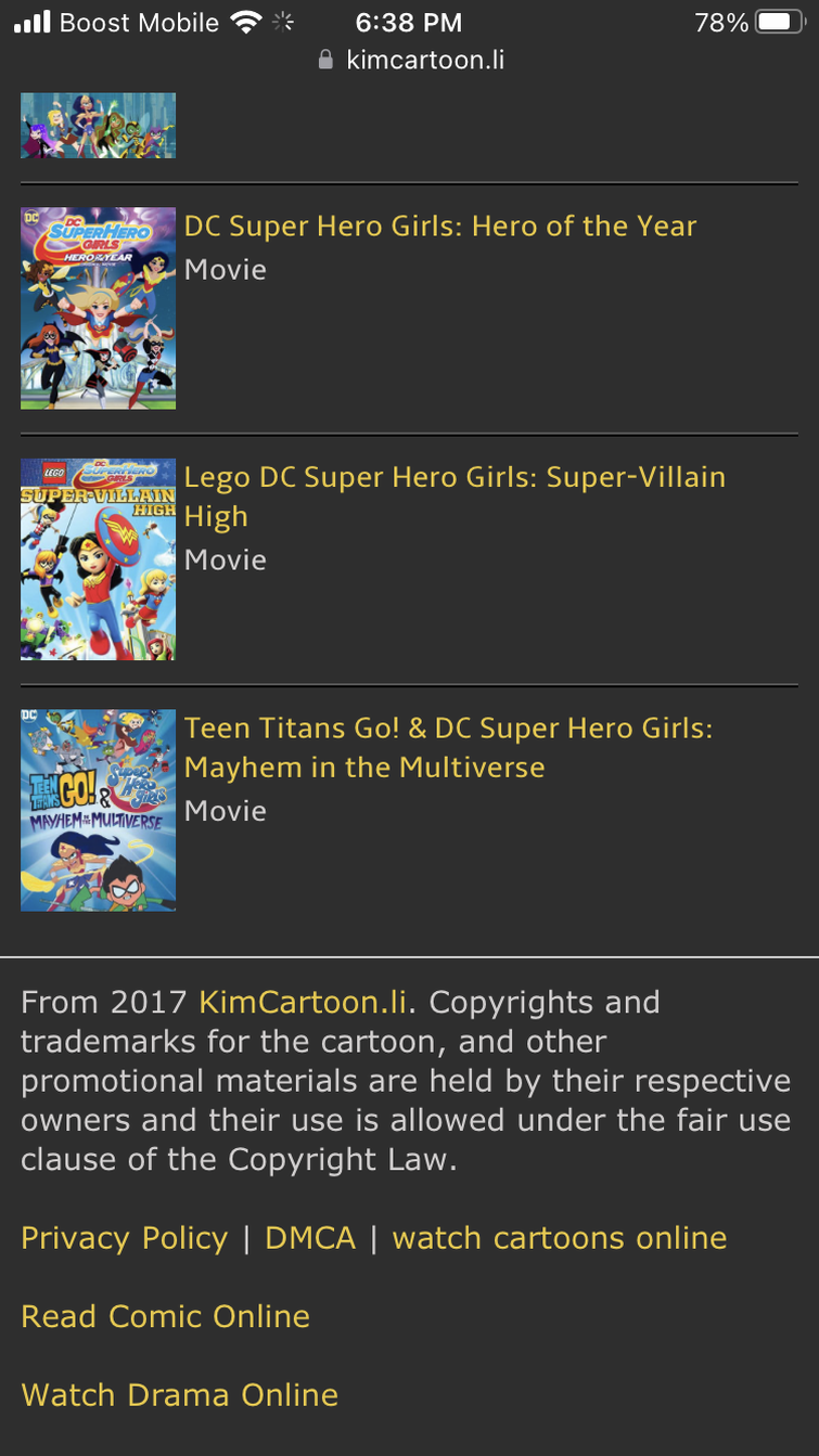 Dcshg is removing from Amazon Prime and Apple | Fandom