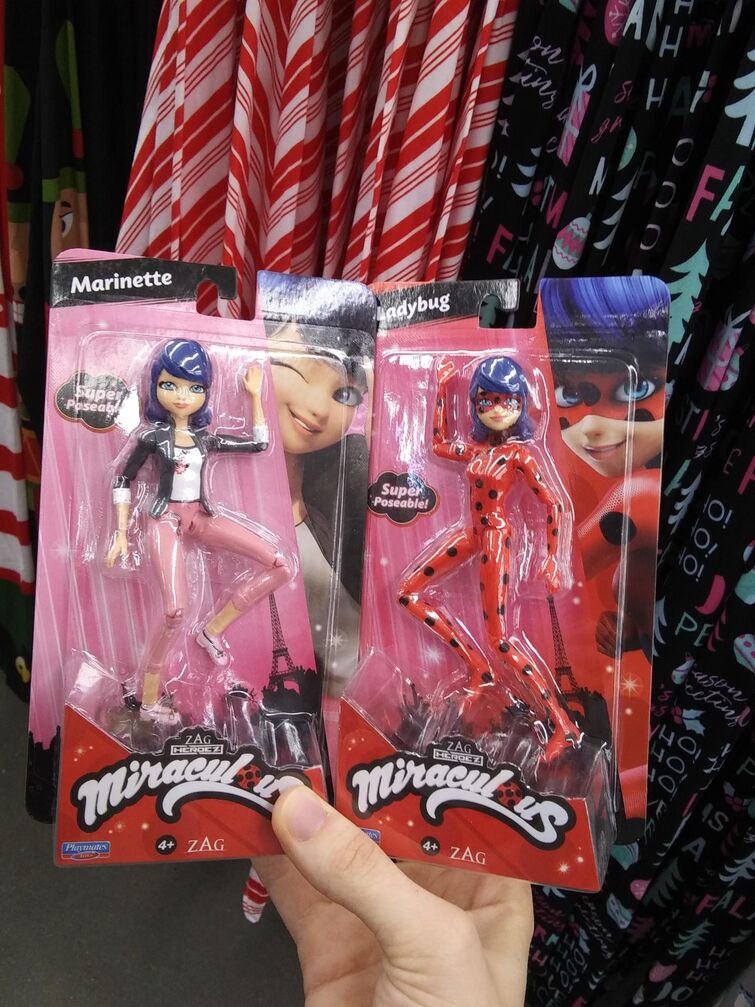 Got these new Miraculous Ladybug and Cat Noir dolls and finally