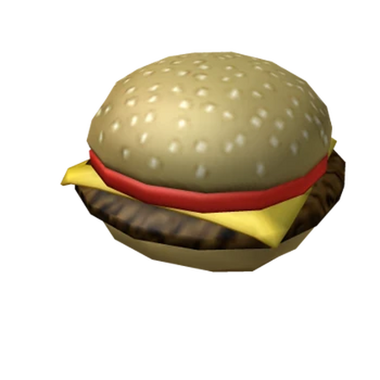 Роблокс есть бургеры. Чизбургер РОБЛОКС. Гамбургер РОБЛОКС. Чизбургер из РОБЛОКСА. Еда для РОБЛОКСА.