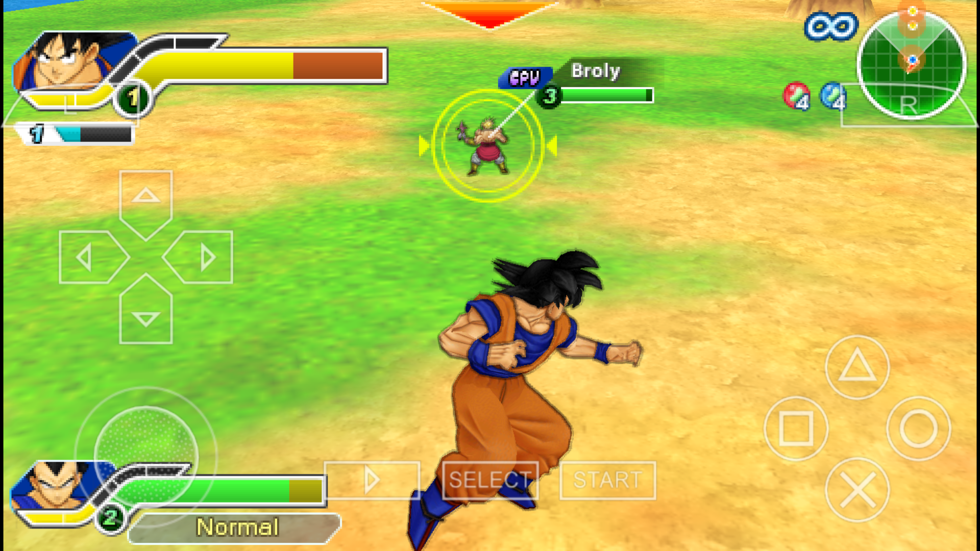 jogo de psp dragon ball offline e online