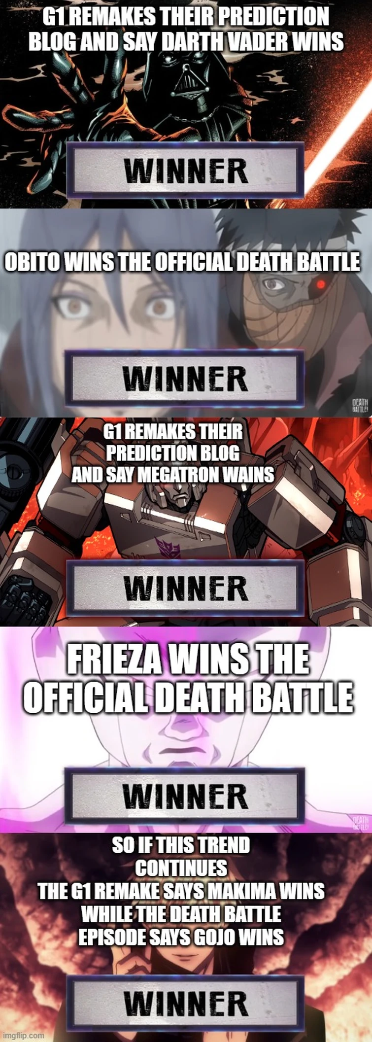 I have been noticing a trend with the G1 blogs | Fandom