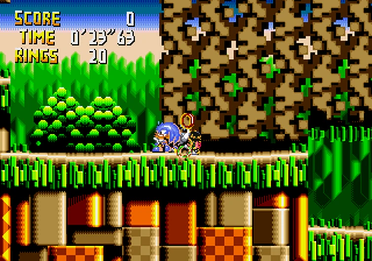 Knuckles' Chaotix color palette glitches | Fandom