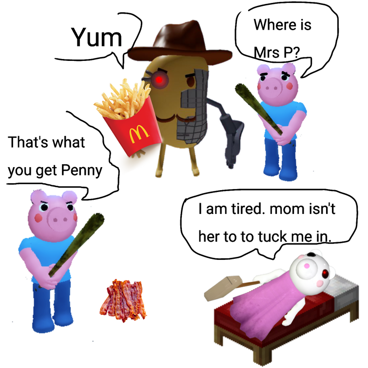 Cursed Piggy Skins - Roblox