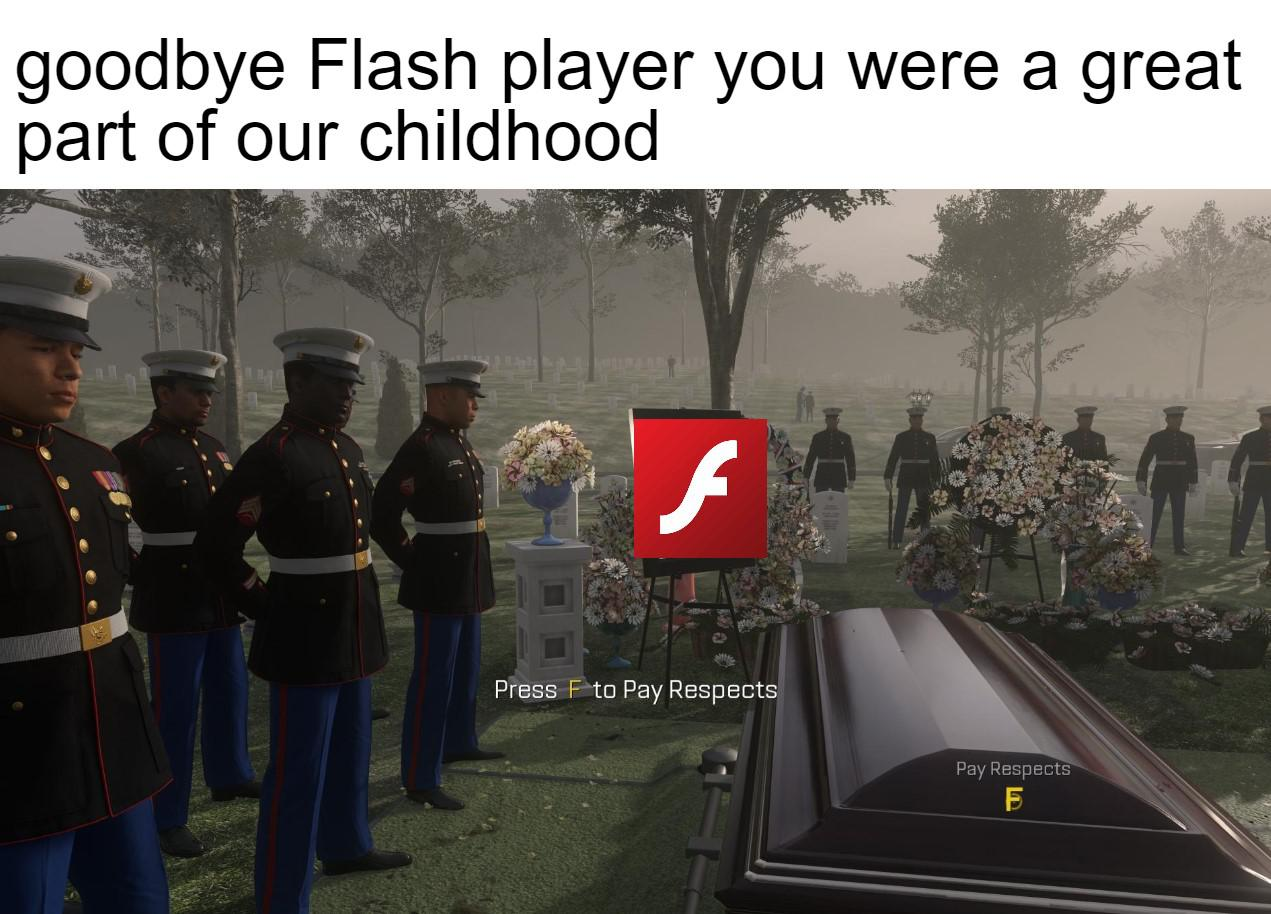 RIP ADOBE FLASH PLAYER | Fandom